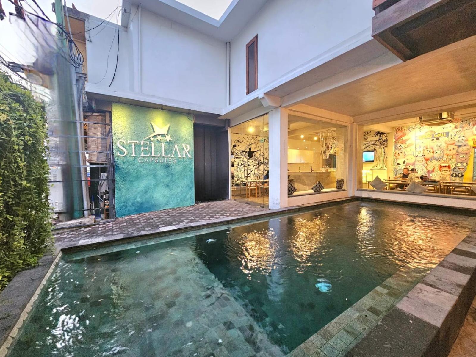 Hostel Stellar Capsules Seminyak Zewnętrze zdjęcie Stellar Spa