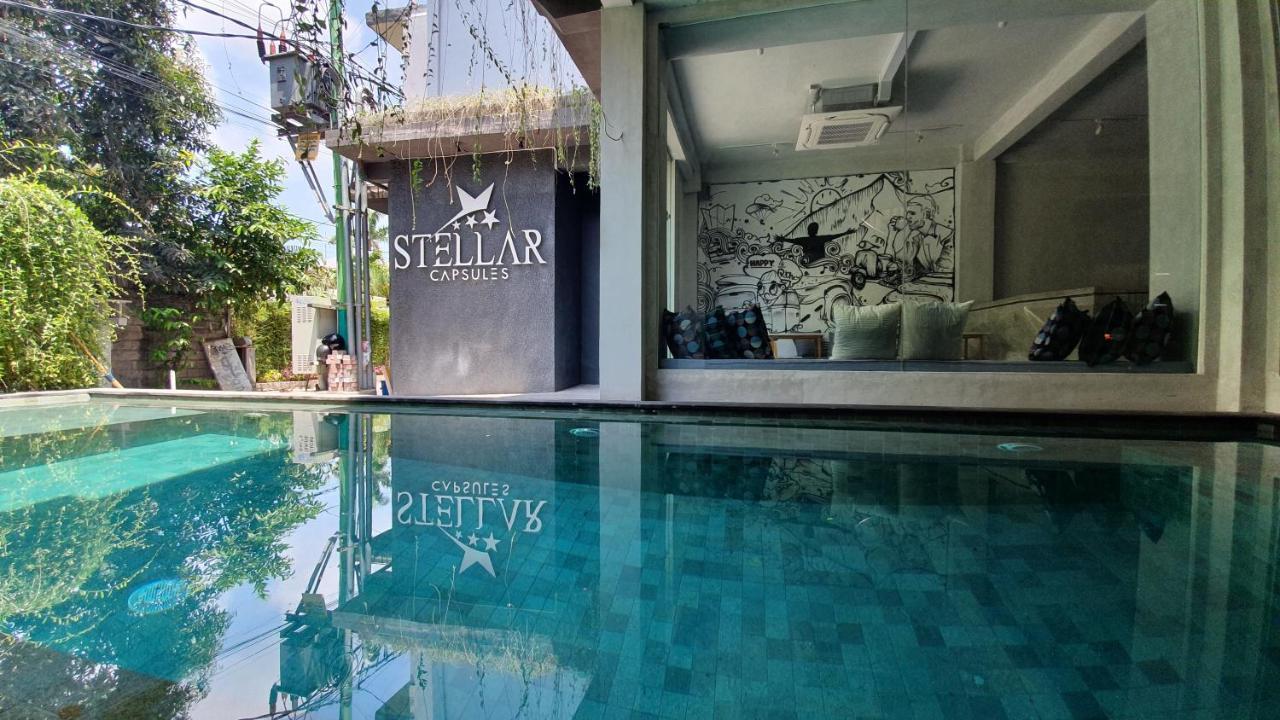Hostel Stellar Capsules Seminyak Zewnętrze zdjęcie Stellar Pool